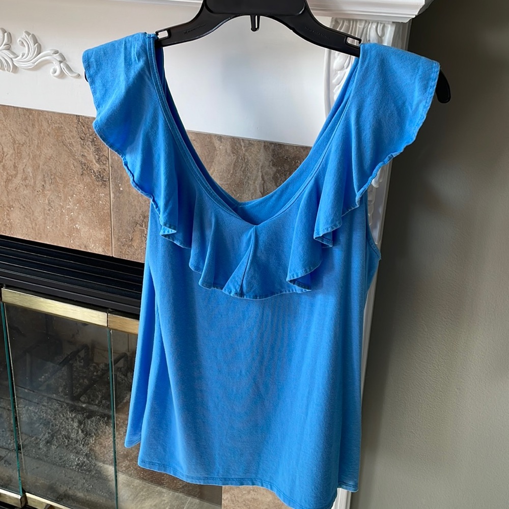 Lilly Pulitzer ruffled tank top